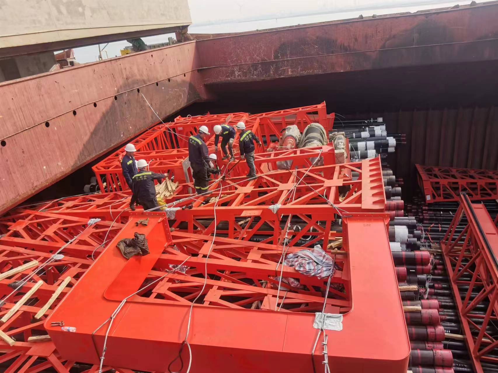 鋼結構散雜貨出口訂艙